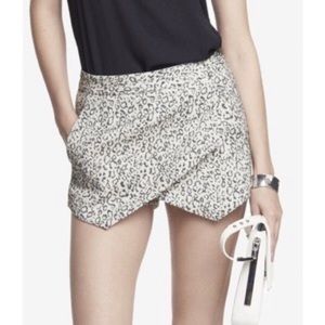 Leopard Skort